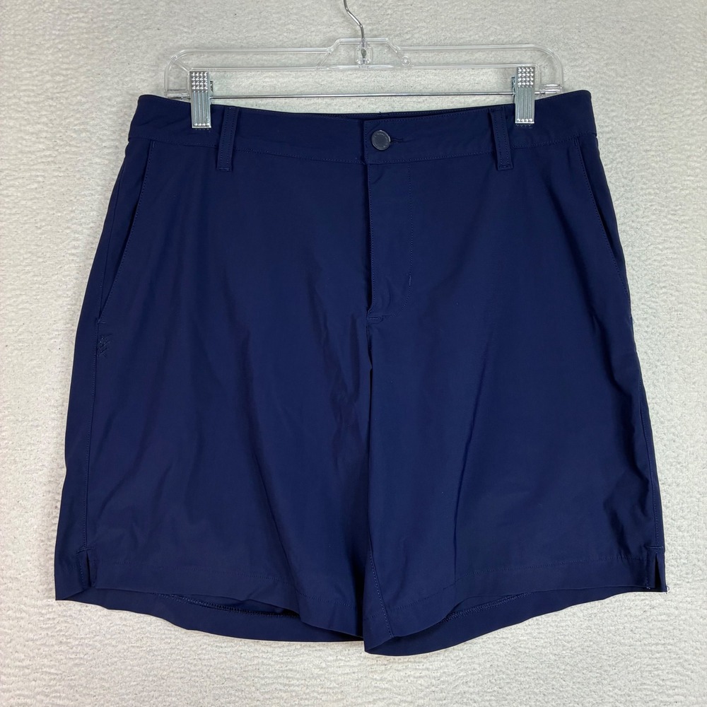 Rhone Commuter Shorts Men 31x8 Blue Resort Performance Chino Stretch Golf Preppy